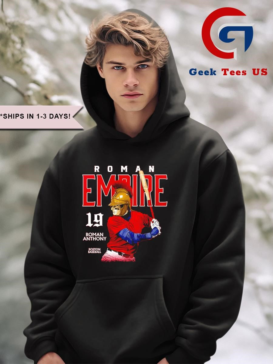 Roman Anthony Roman Empire Boston Red Sox baseball shirt