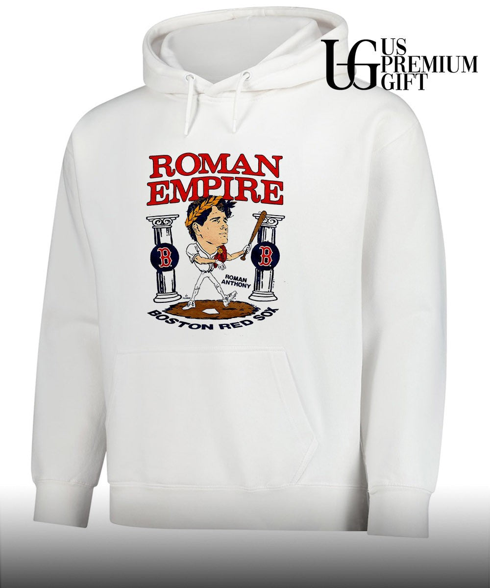 Roman Empire Roman Anthony Boston Red Sox baseball caricature signature shirt