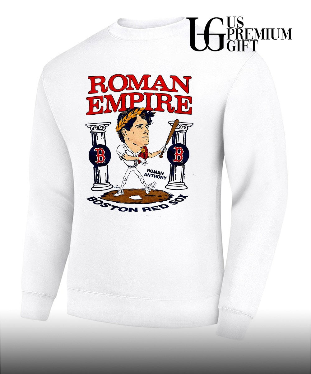 Roman Empire Roman Anthony Boston Red Sox baseball caricature signature shirt