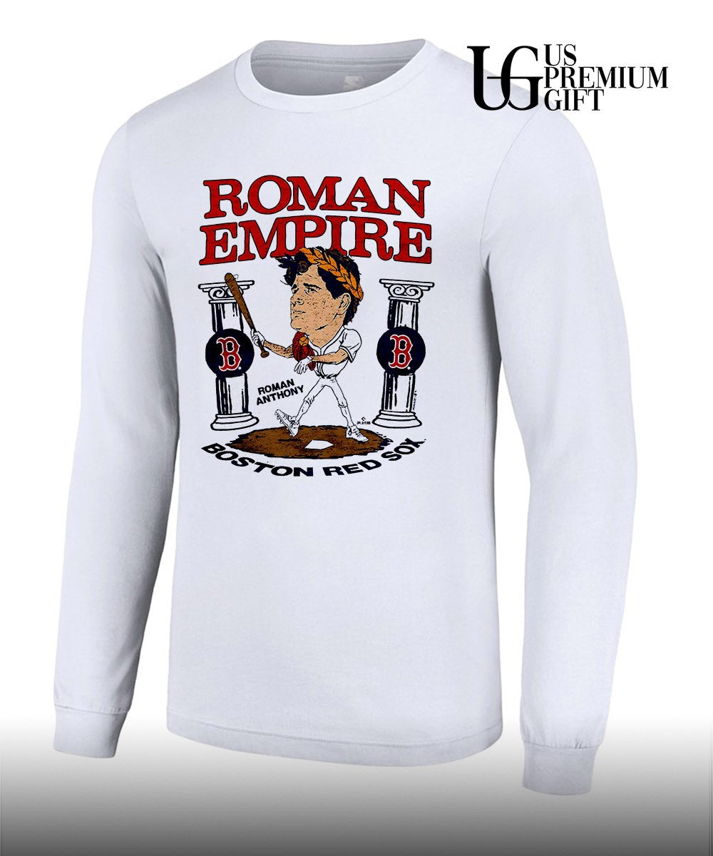 Roman Empire Roman Anthony player Boston Red Sox baseball Player signature caricature shirt