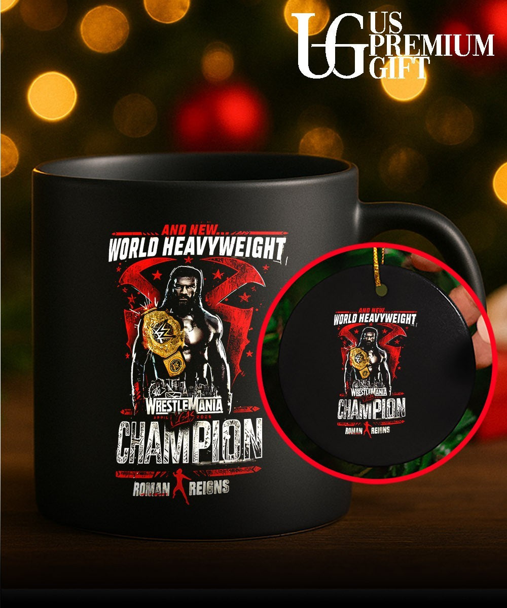 Roman Reigns World Heavyweight Championship WrestleMania 42 shirt