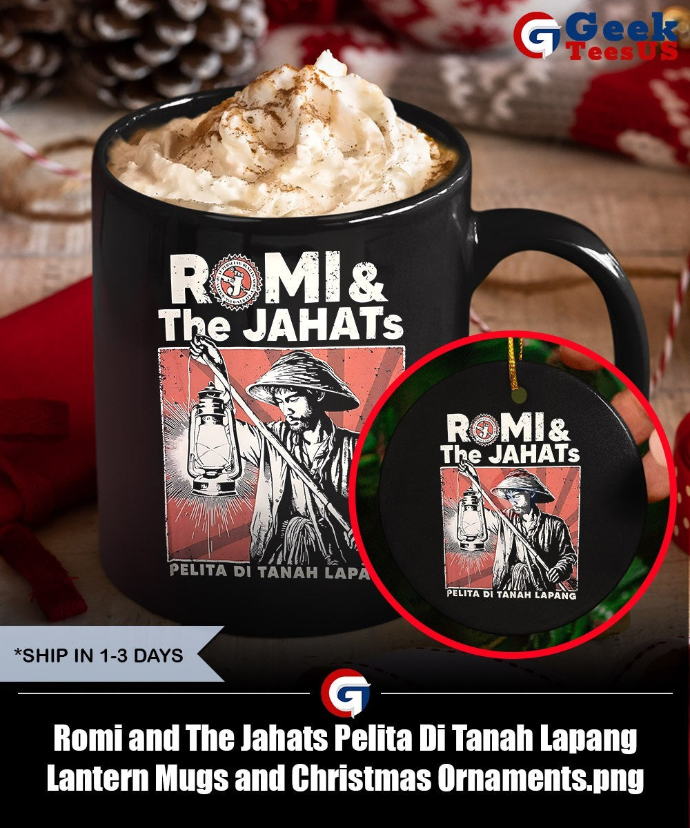 Romi and The Jahats Pelita Di Tanah Lapang Lantern shirt
