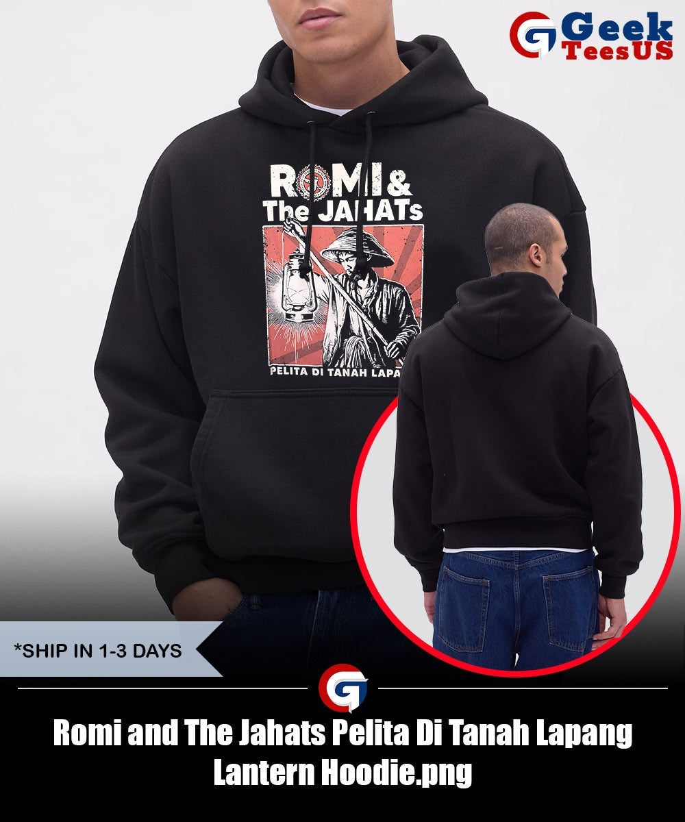 Romi and The Jahats Pelita Di Tanah Lapang Lantern shirt