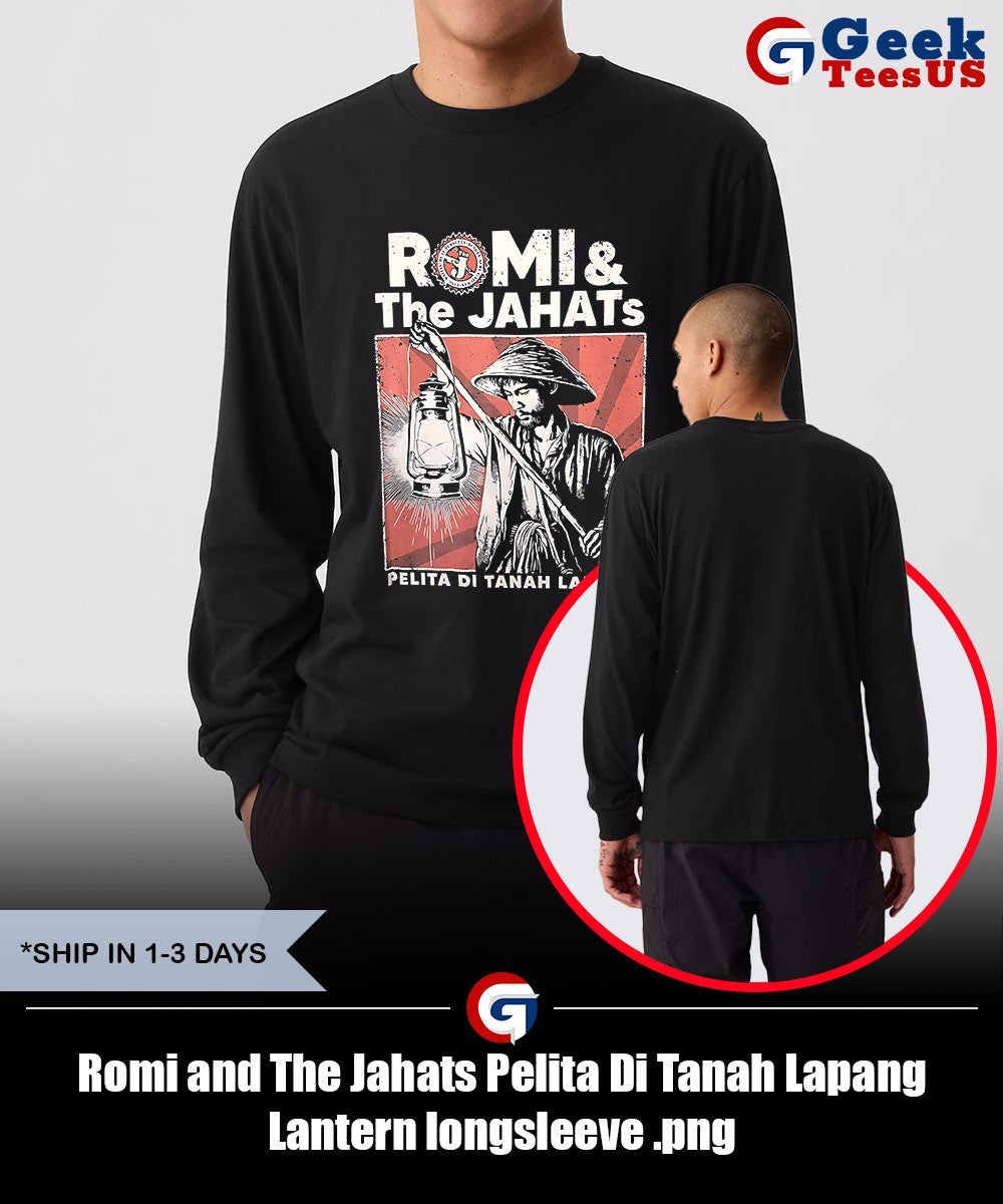 Romi and The Jahats Pelita Di Tanah Lapang Lantern shirt