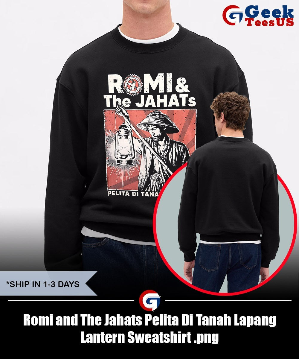 Romi and The Jahats Pelita Di Tanah Lapang Lantern shirt