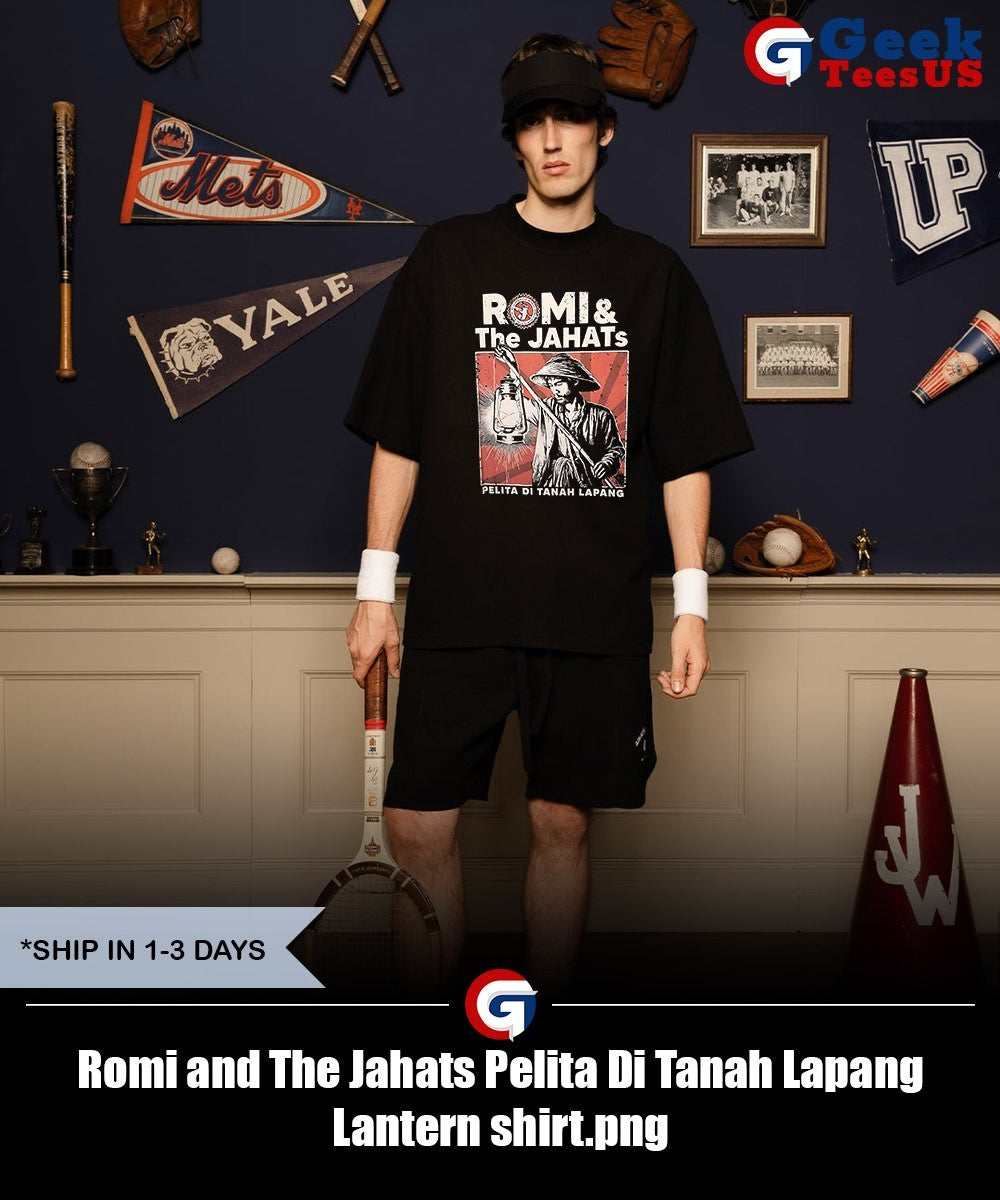 Romi and The Jahats Pelita Di Tanah Lapang Lantern shirt