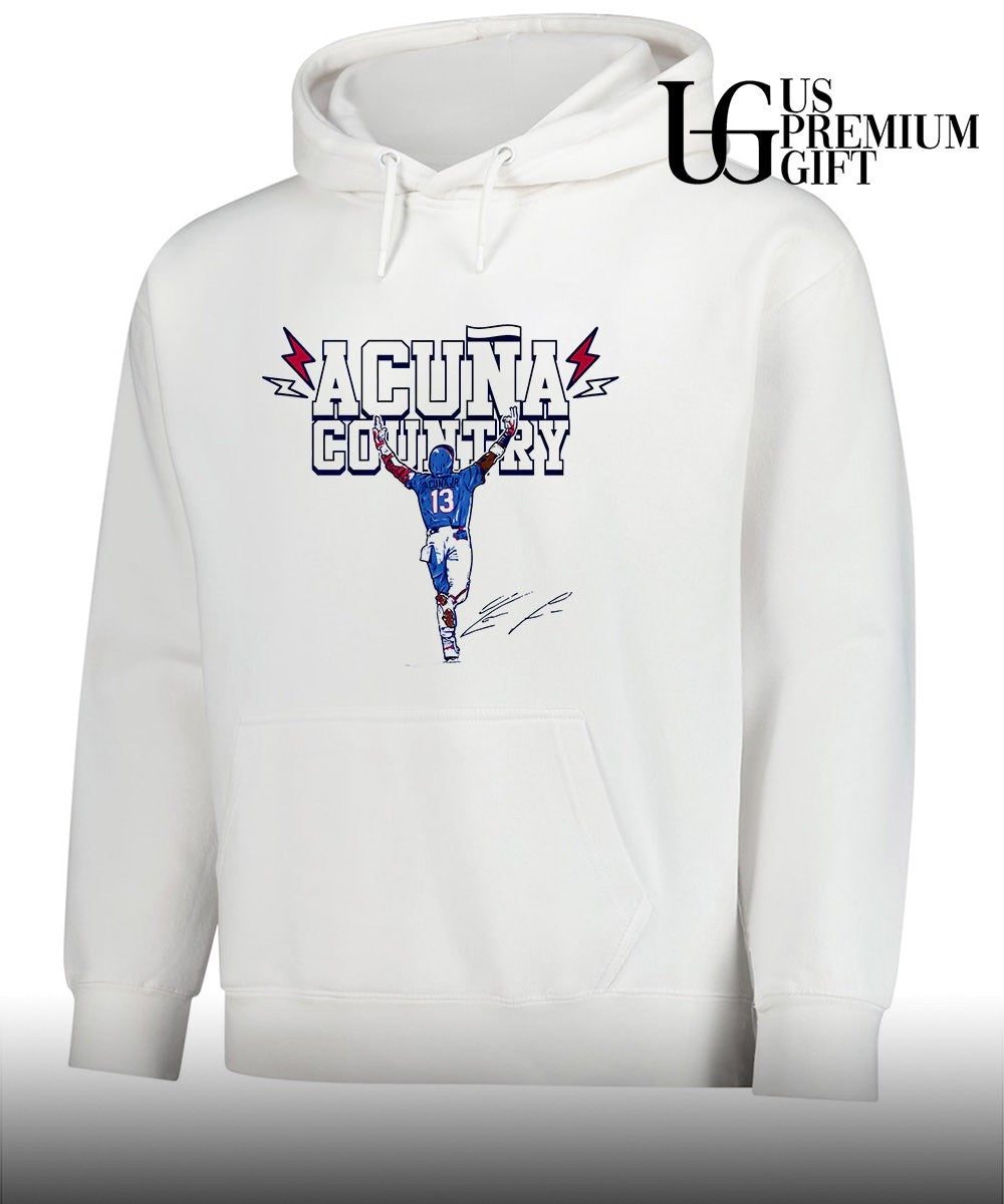 Ronald Acuna Jr. Atlanta Braves baseball signature shirt