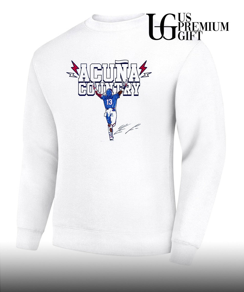 Ronald Acuna Jr. Atlanta Braves baseball signature shirt