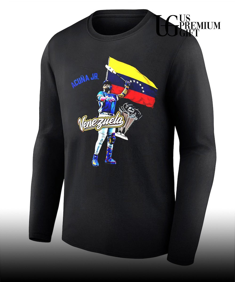 Ronald Acuna Jr. Venezuela Baseball Champions World Baseball Classic 2026 shirt