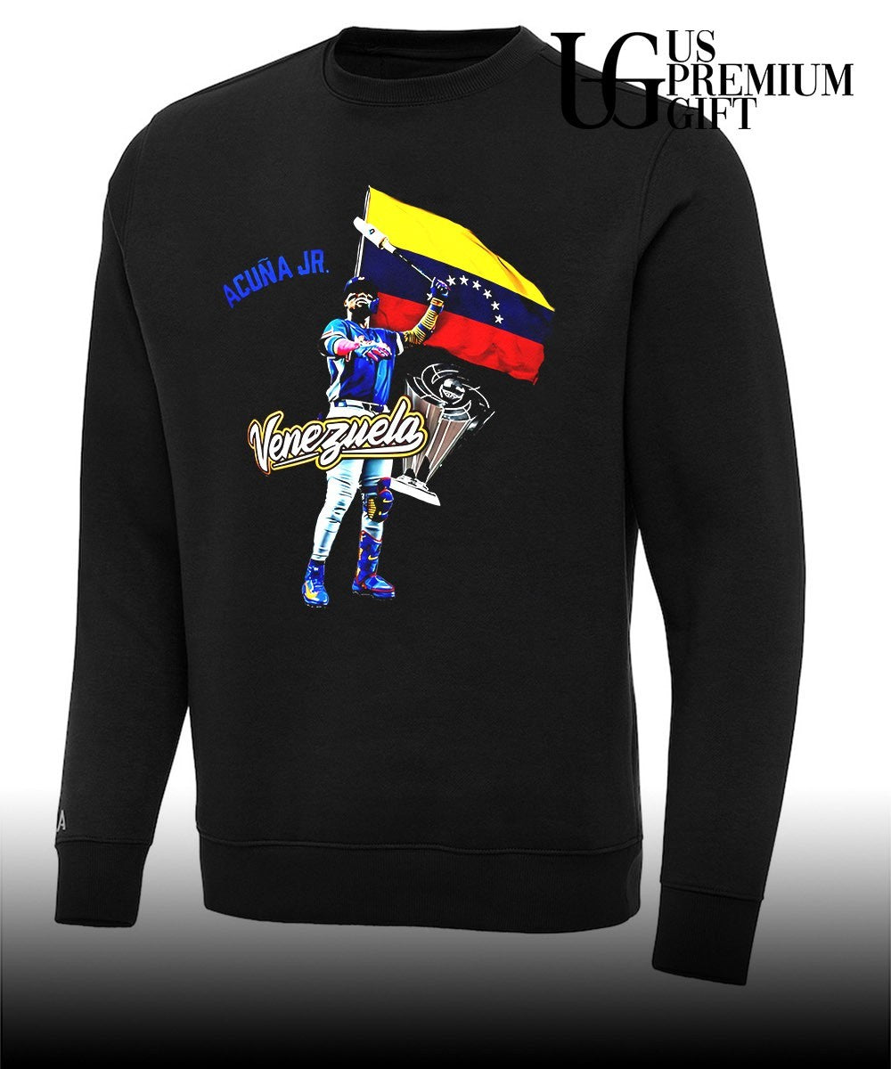 Ronald Acuna Jr. Venezuela Baseball Champions World Baseball Classic 2026 shirt
