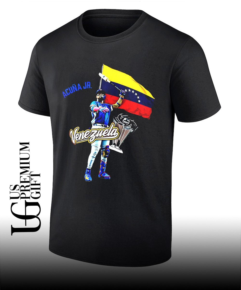 Ronald Acuna Jr. Venezuela Baseball Champions World Baseball Classic 2026 shirt