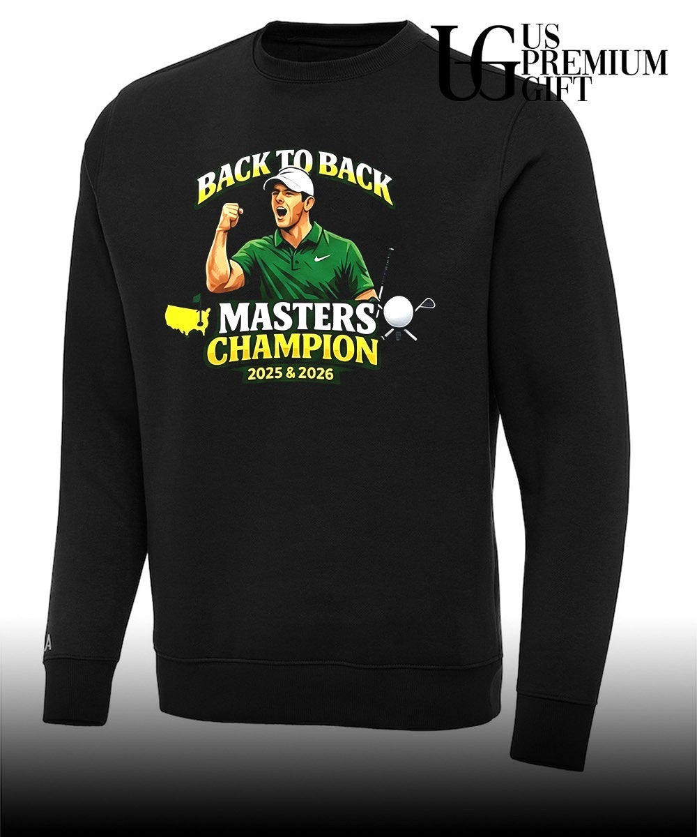 Rory McIlroy back to back Masters Champion 2026 Golf shirt