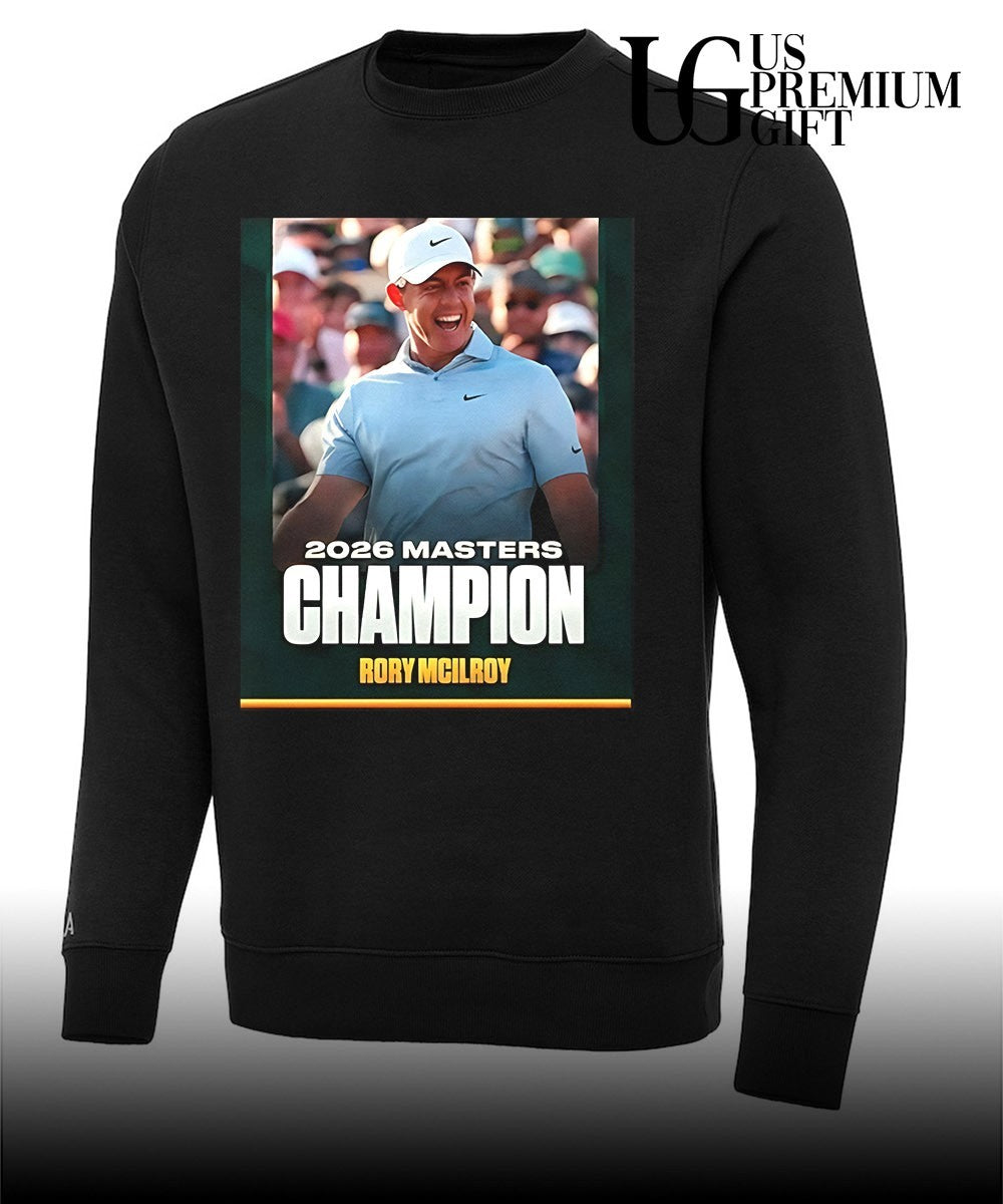Rory Mcilroy 2026 Masters Champions poster shirt