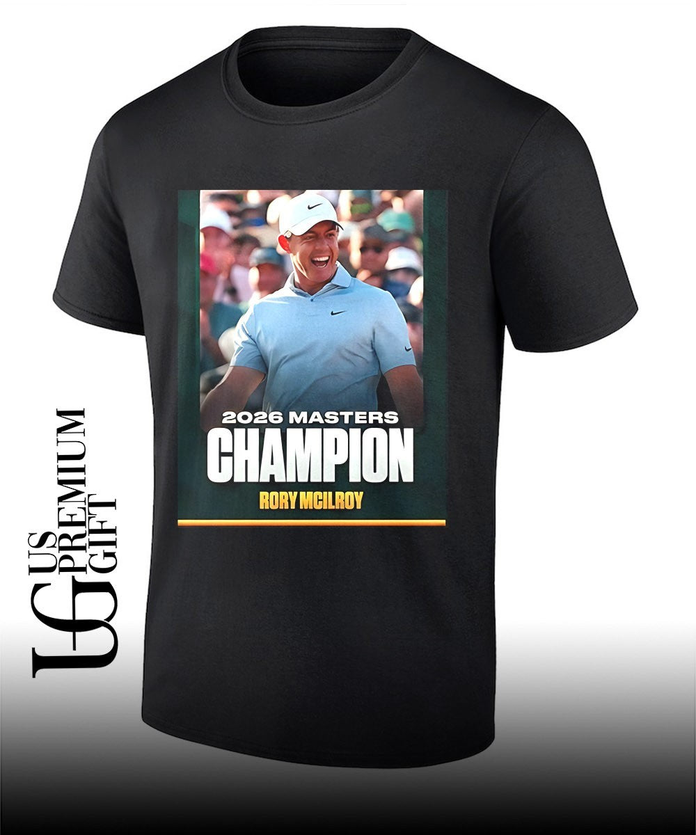 Rory Mcilroy 2026 Masters Champions poster shirt