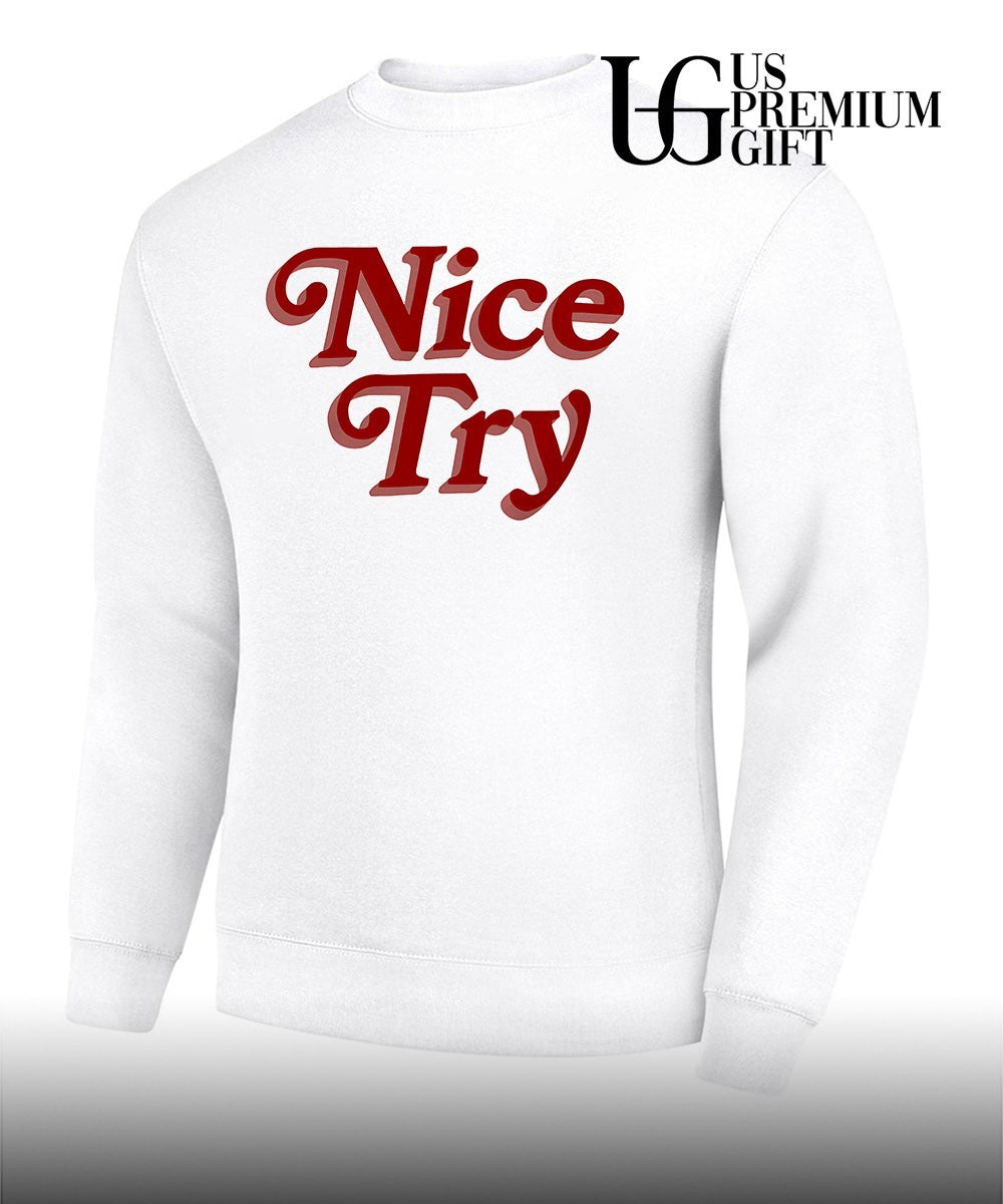 Rosé Nice Try Burnout shirt