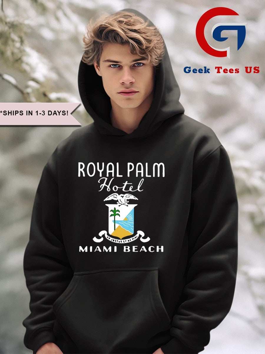 Royal Palm Hotel logo shirt