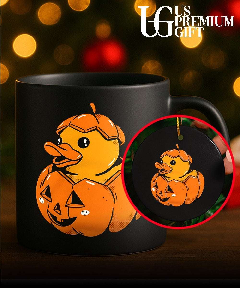 Rubber Duck Pumpkin Halloween shirt