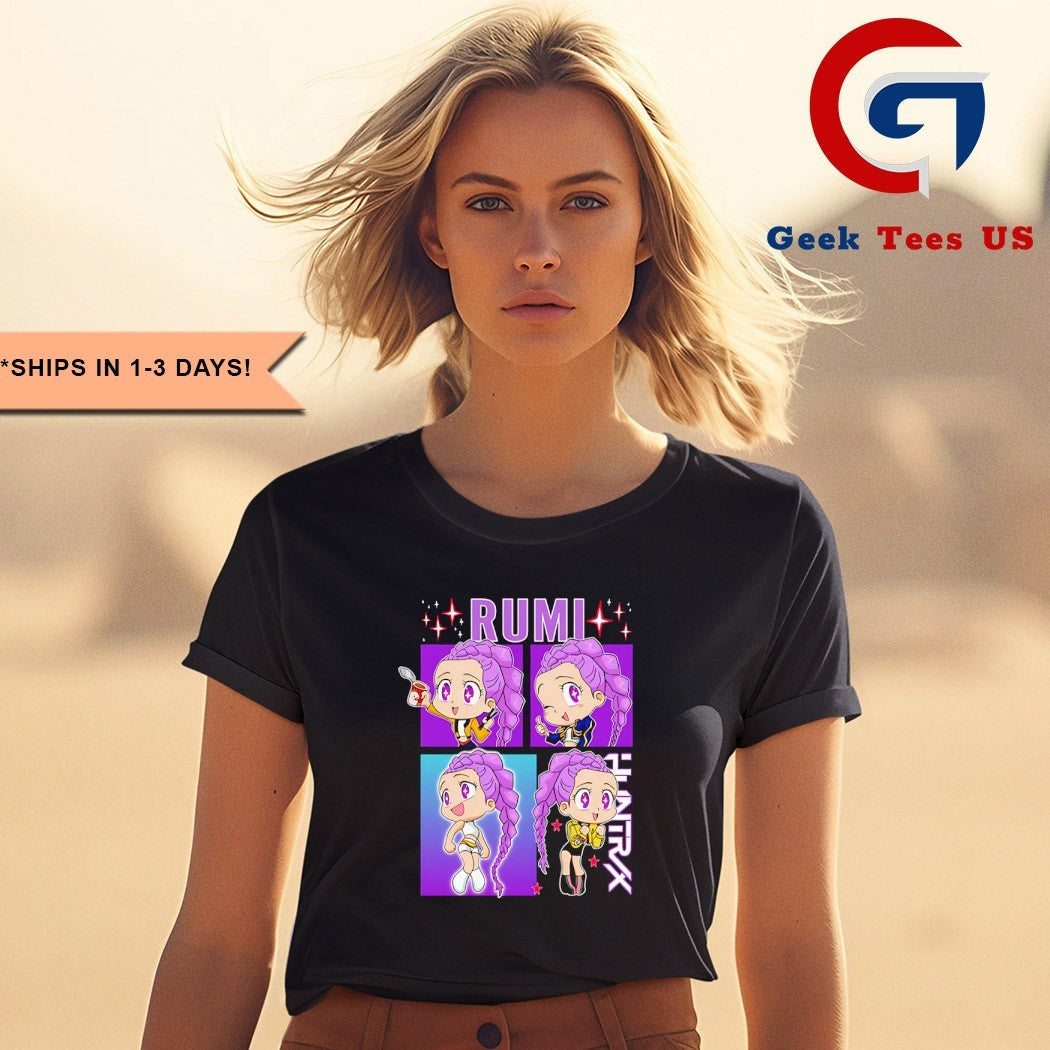 Rumi Kpop Demon Hunters chibi shirt
