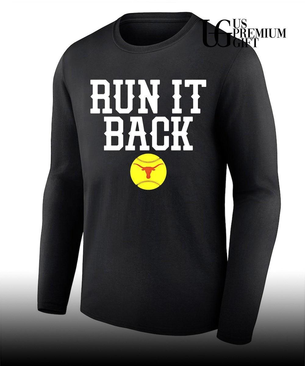 Run It Back Texas Longhorns Softball shirt