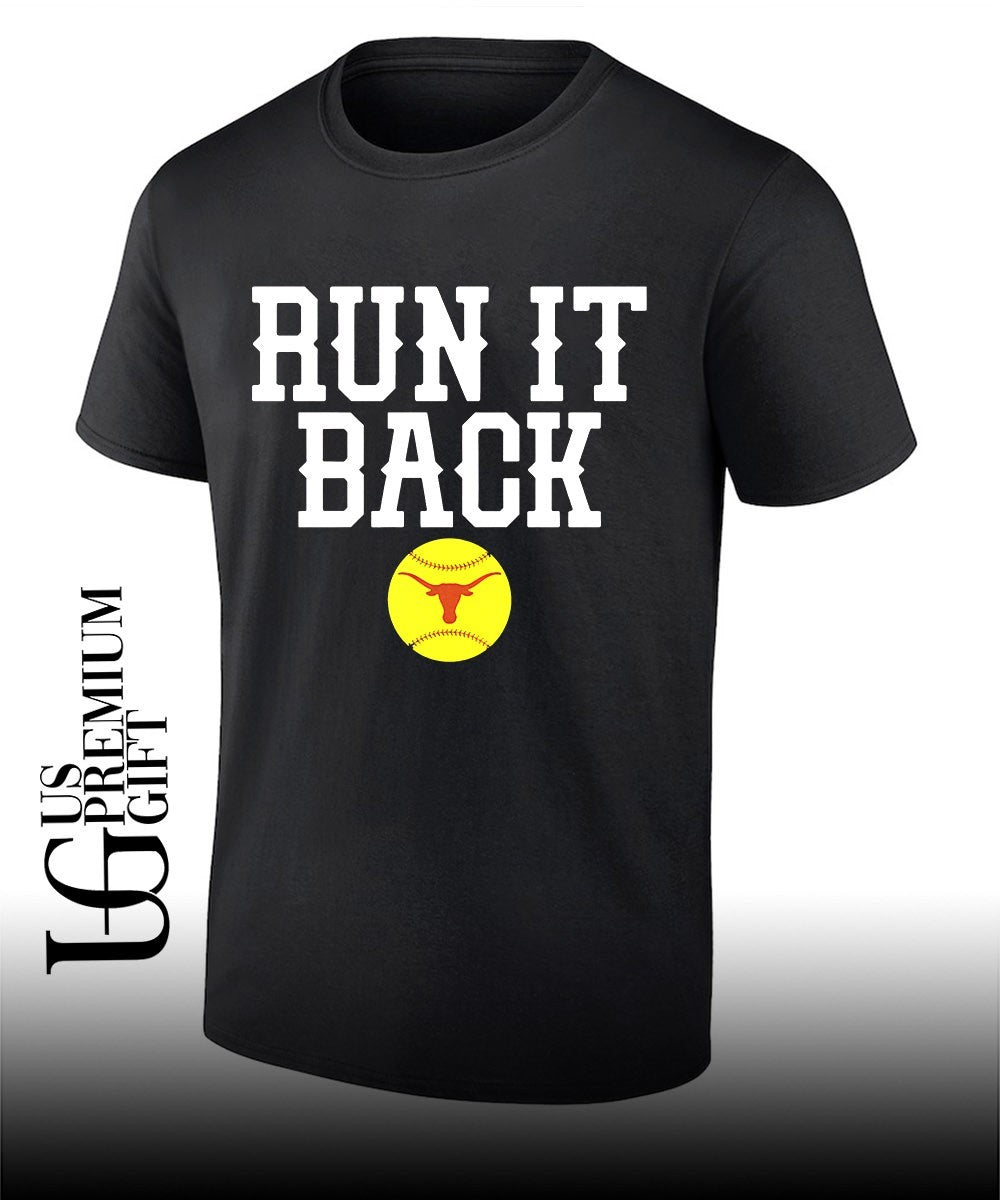 Run It Back Texas Longhorns Softball shirt