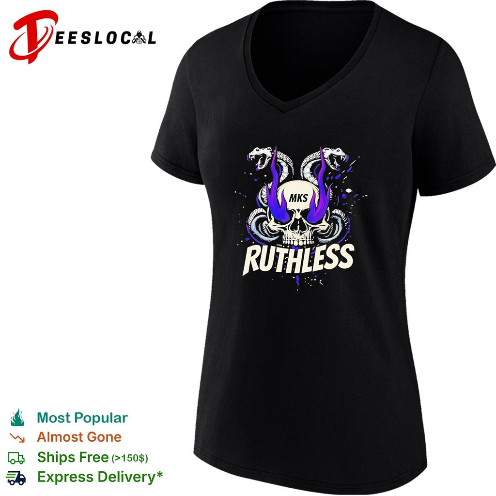 Ruthless Skull and Snakes gothic shirt