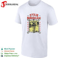 Ryan Bingham Texas longhorn cattle shirt