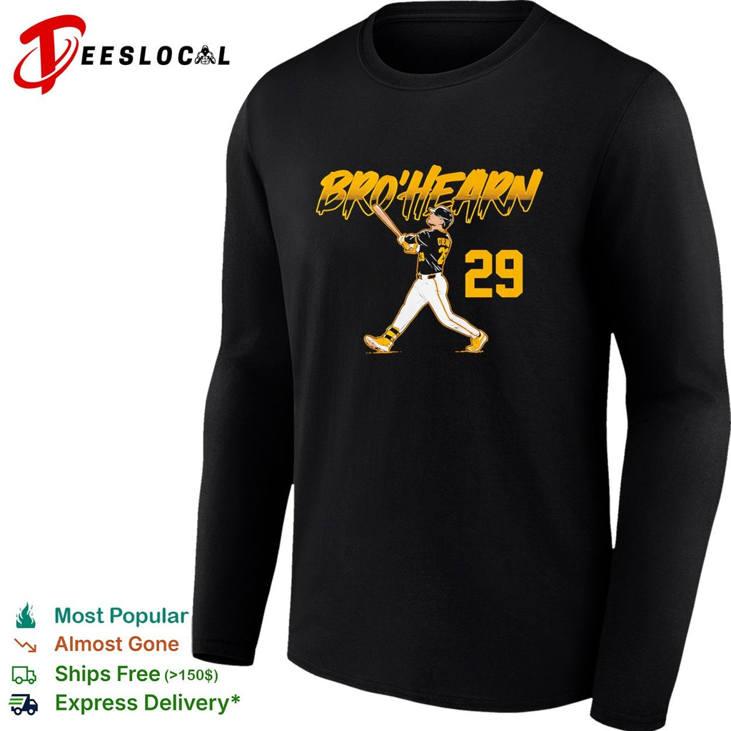 Ryan O’Hearn number 29 Bro’Hearn Pittsburgh Pirates retro shirt