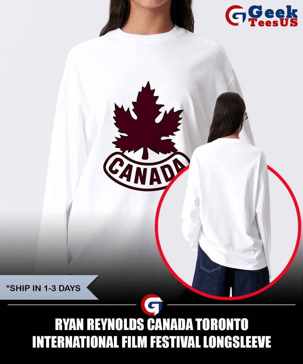 Ryan Reynolds Canada Toronto International Film Festival shirt