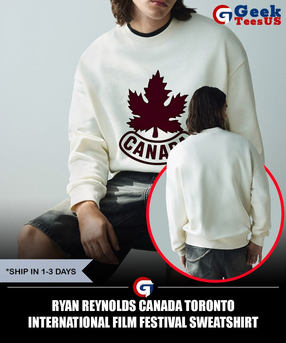 Ryan Reynolds Canada Toronto International Film Festival shirt