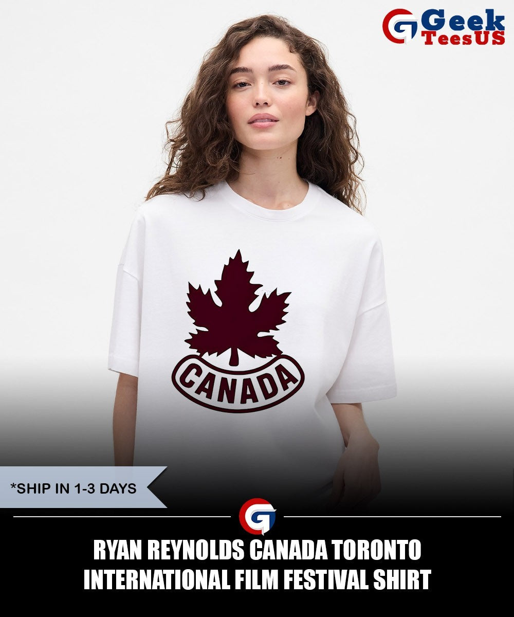 Ryan Reynolds Canada Toronto International Film Festival shirt