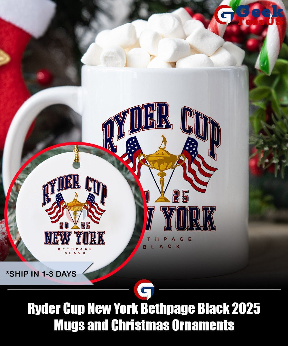 Ryder Cup New York Bethpage Black 2025 shirt
