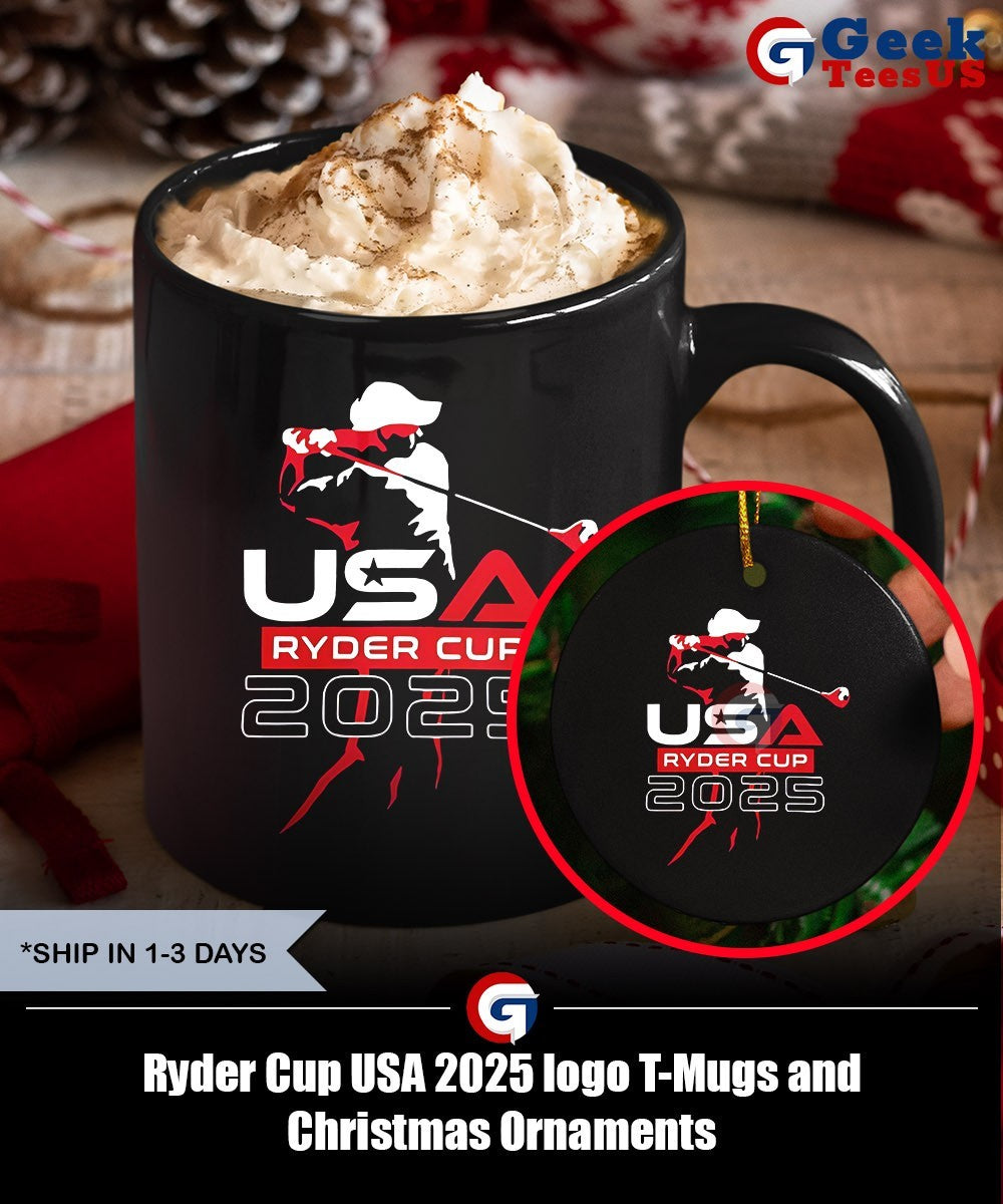 Ryder Cup USA 2025 logo T-shirt
