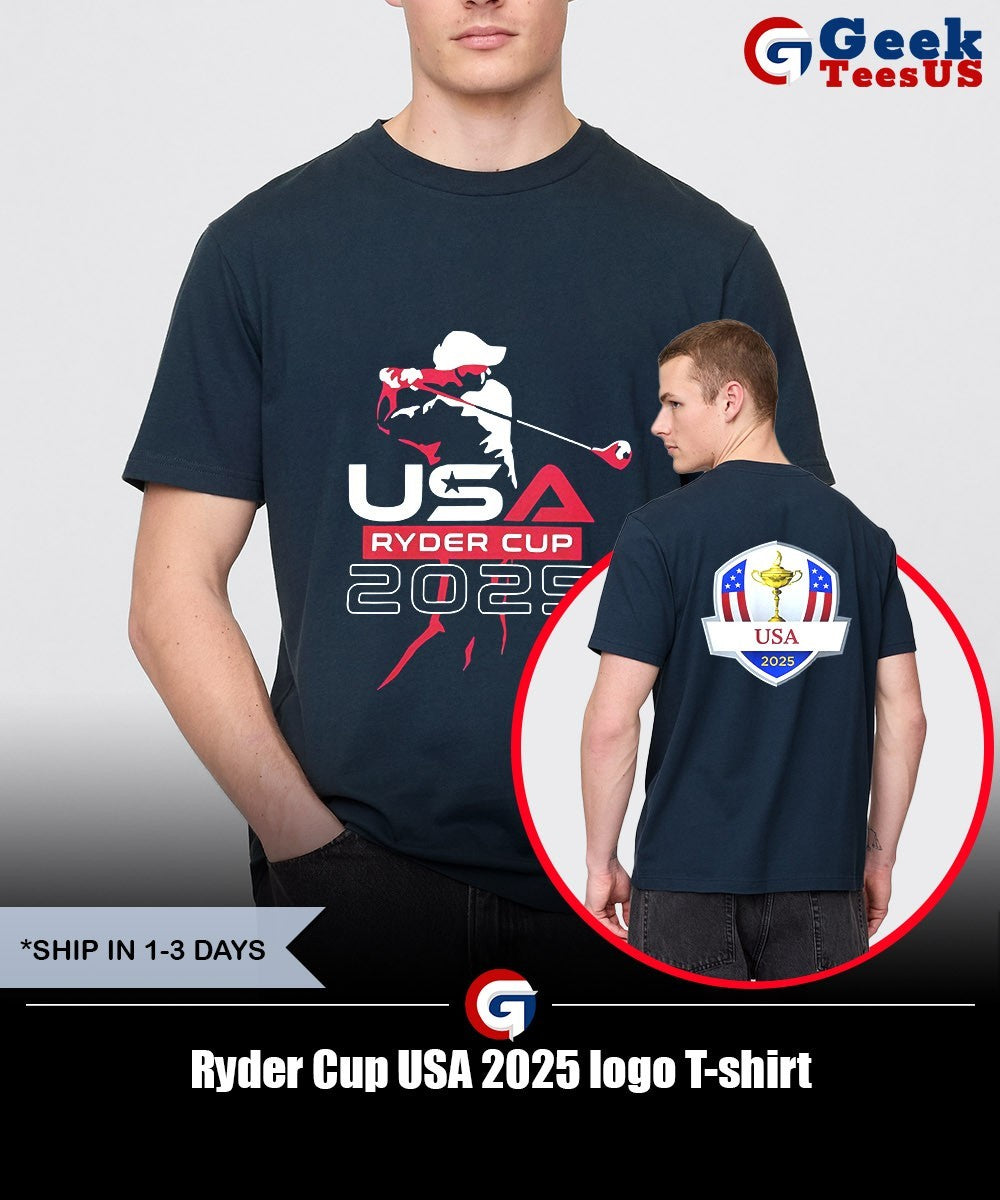Ryder Cup USA 2025 logo T-shirt