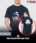 Ryder Cup USA 2025 logo T-shirt