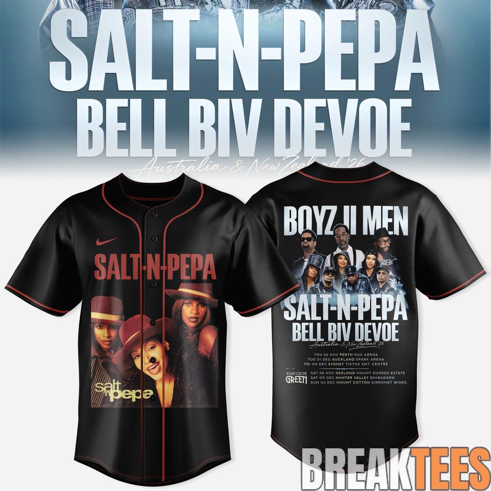 SALT-N-PEPA • BOYZ II MEN • BELL BIV DEVOE Special Baseball Jersey