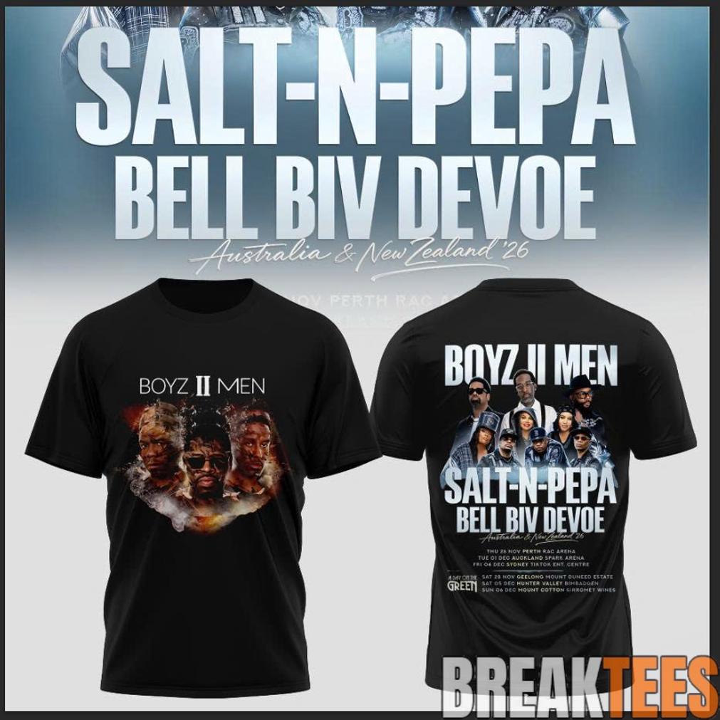 SALT-N-PEPA • BOYZ II MEN • BELL BIV DEVOE Special T-Shirt