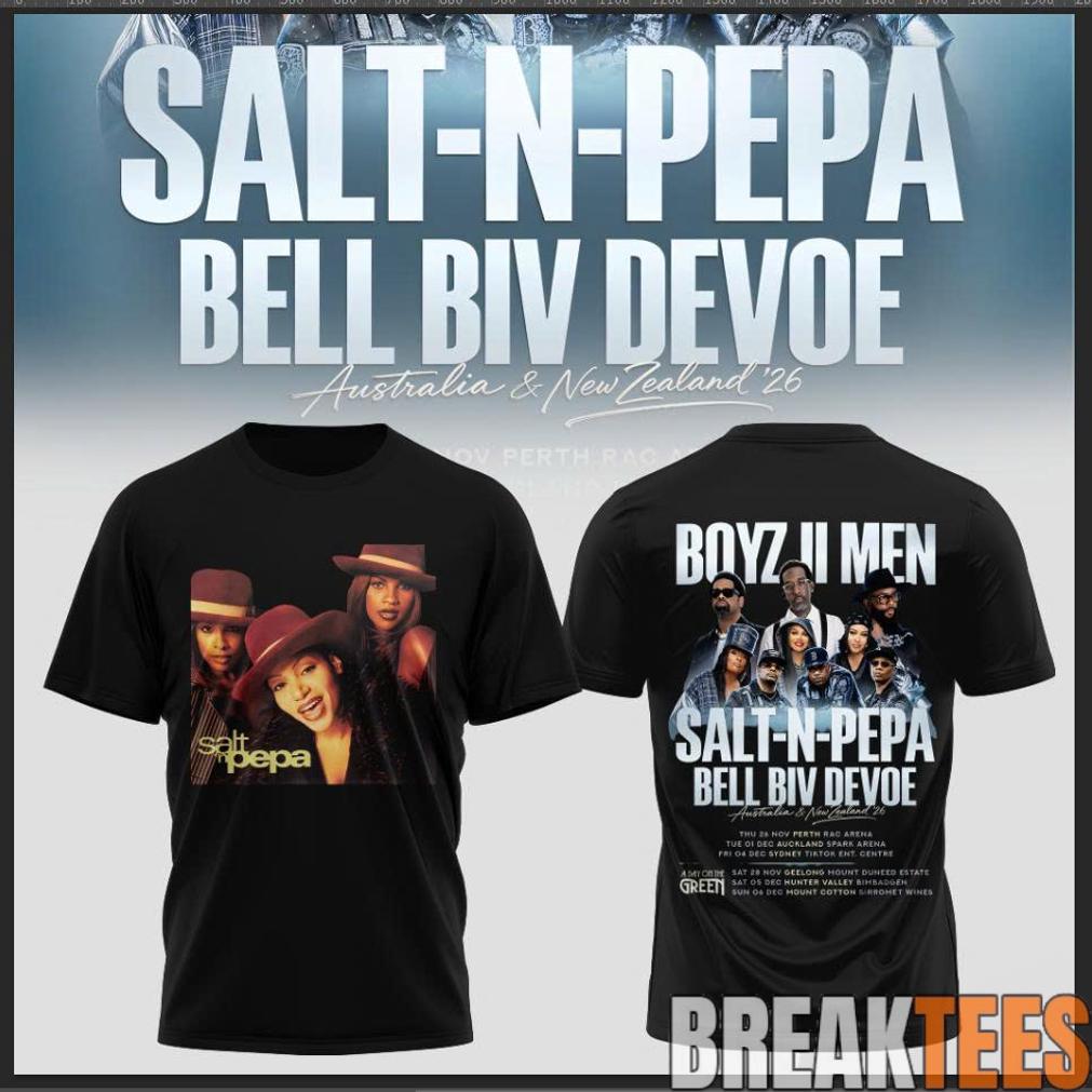 SALT-N-PEPA • BOYZ II MEN • BELL BIV DEVOE Special T-Shirt