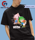 SK8 The Infinity Joe & Cherry Blossom chibi duo shirt