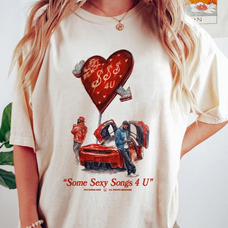 SSS4U T-shirt Some Sexy Songs For You Sweatshirt $$$4U Hoodie Partynextdoor ft Drake Gift For Fans Men Women