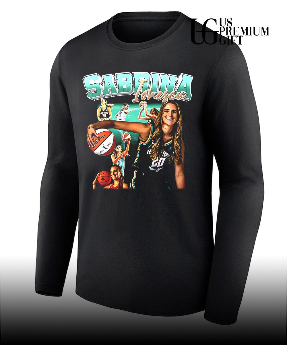 Sabrina Ionescu New York Liberty Basketball WNBA shirt