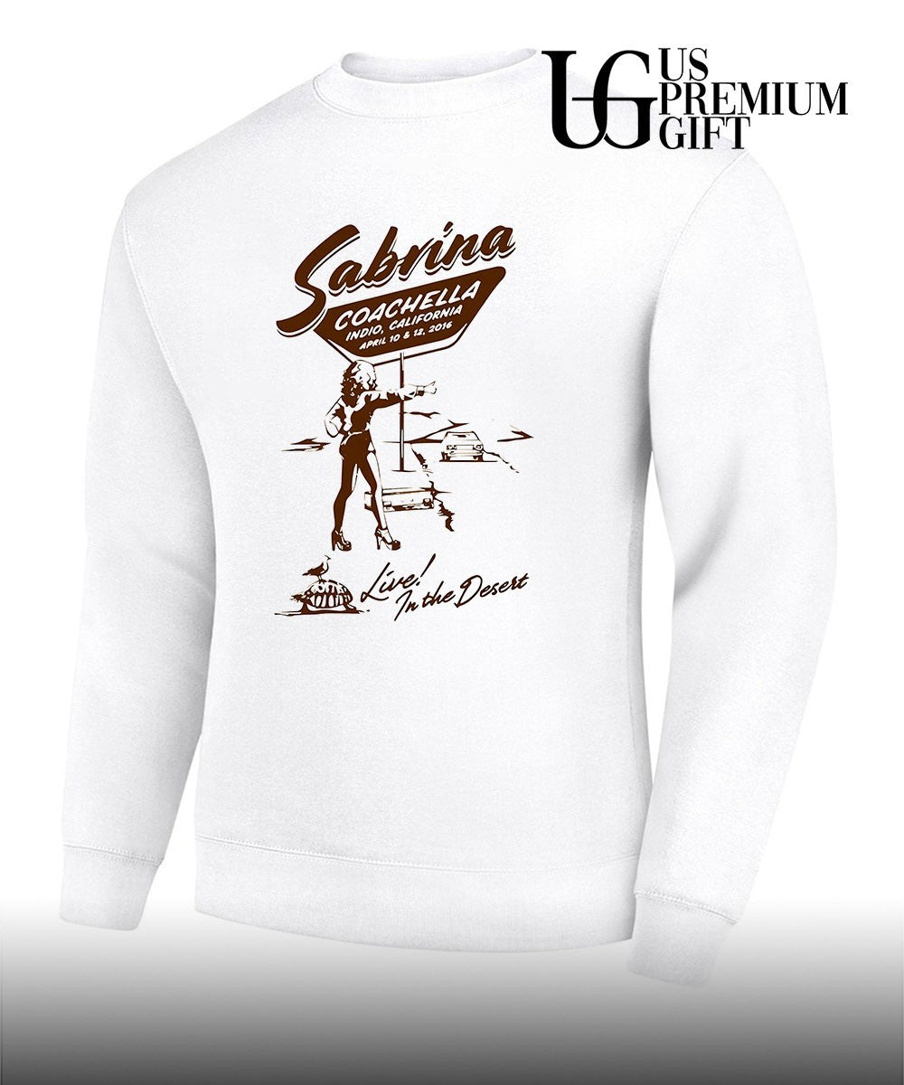 Sabrina live in the Desert Pointelle shirt