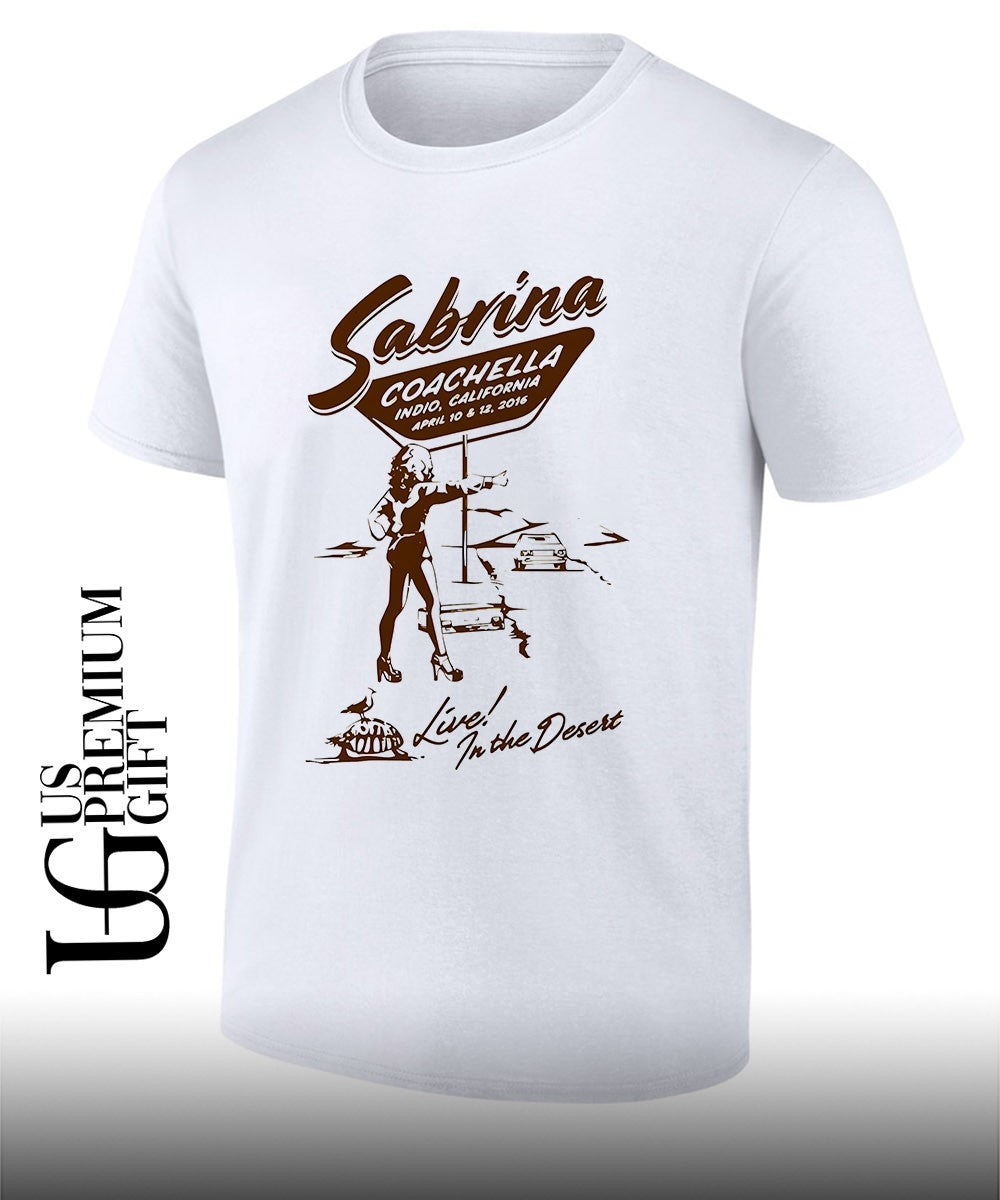 Sabrina live in the Desert Pointelle shirt
