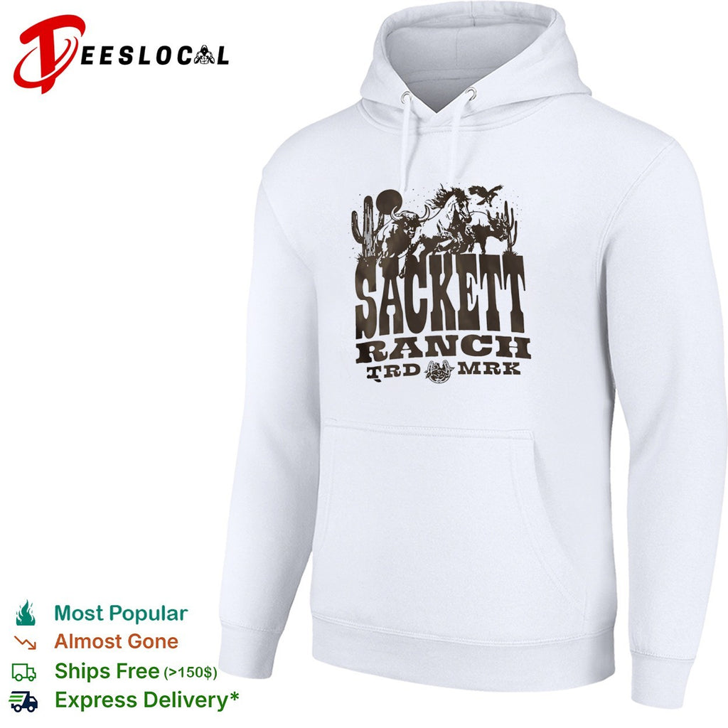Sackett Ranch Western Desert Bull and Horse shirt