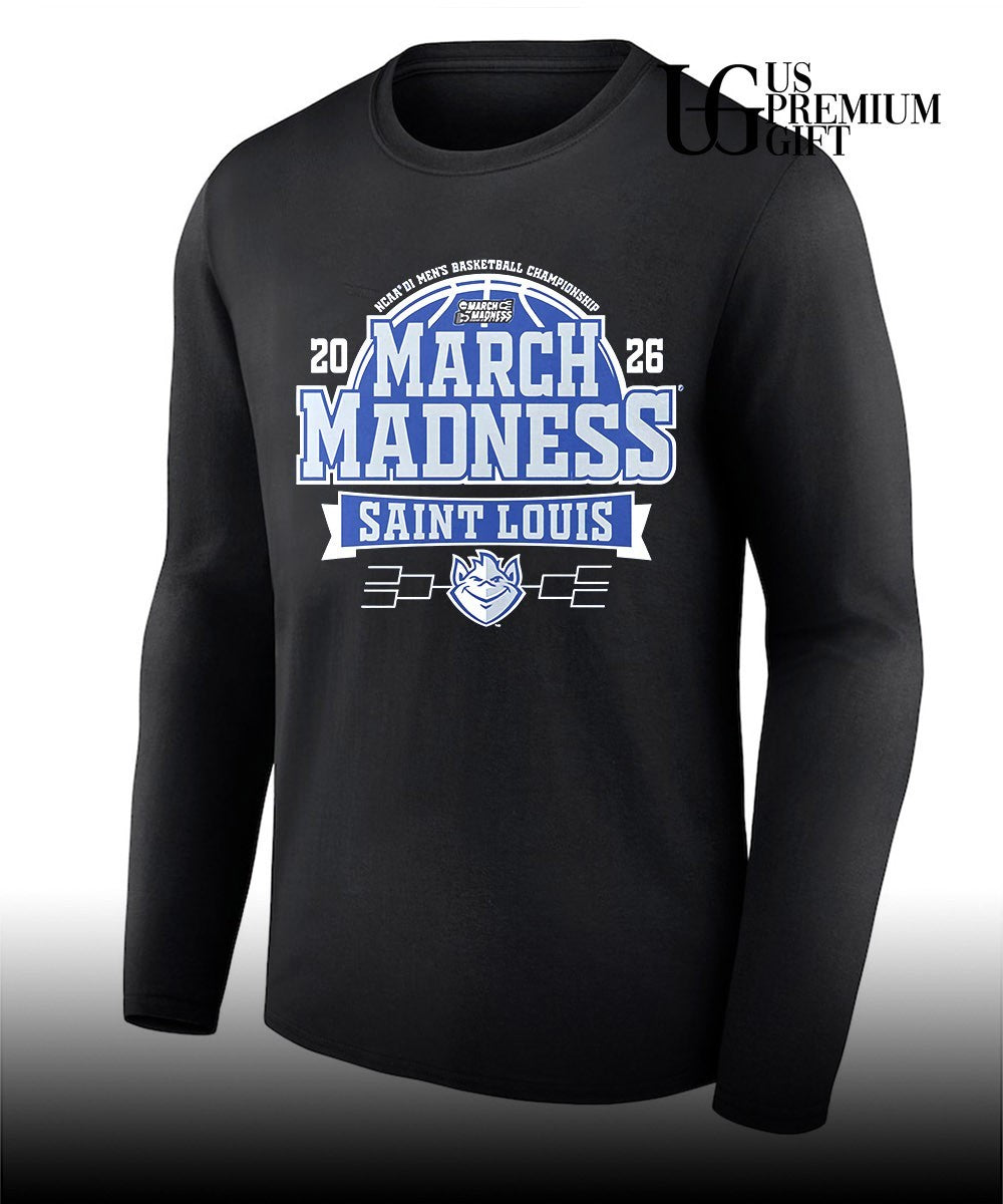 Saint Louis Billikens 2026 NCAA Men’s Basketball March Madness Bound shirt