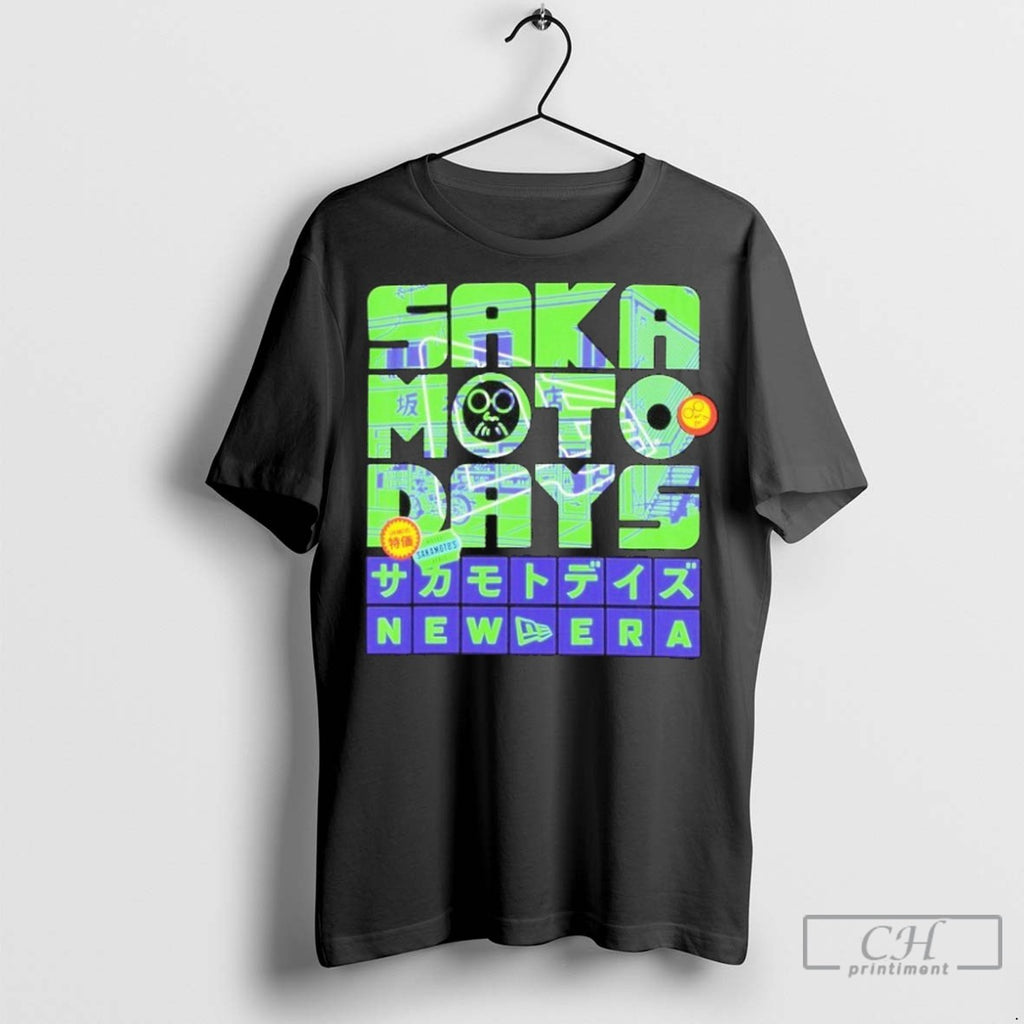 Sakamoto Days New Era T Shirt Jpg