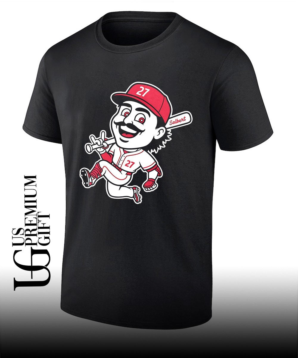 Sal Stewart Salbert Cincinnati Reds baseball shirt