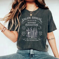 Salem M@ssachusetts shirt, Salem Br00m Company tshirt, Spooky shirt for her, Witch shirt, Halloween Party Shirt