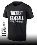Salvador Perez wearing The Best Baseball In The World 2026 World Baseball Classic shirt