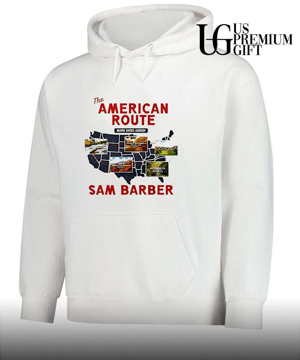 Sam Barber The American Route 2026 shirt