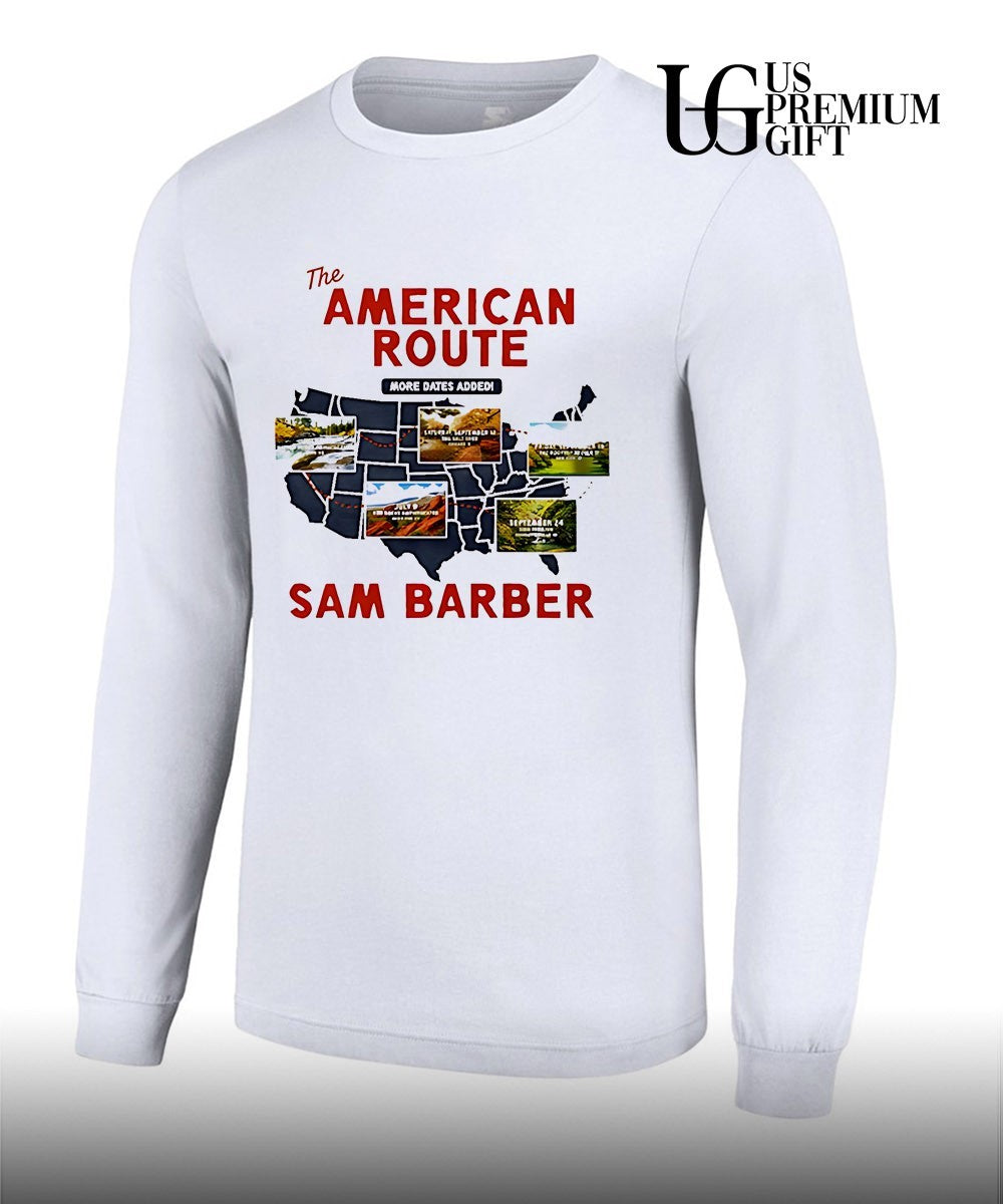 Sam Barber The American Route 2026 shirt